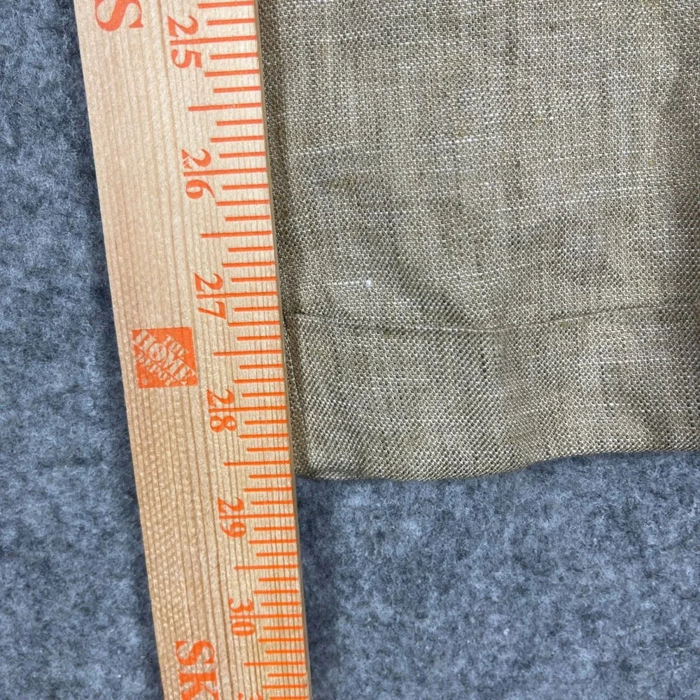 Murano Beige Linen Dress Pants